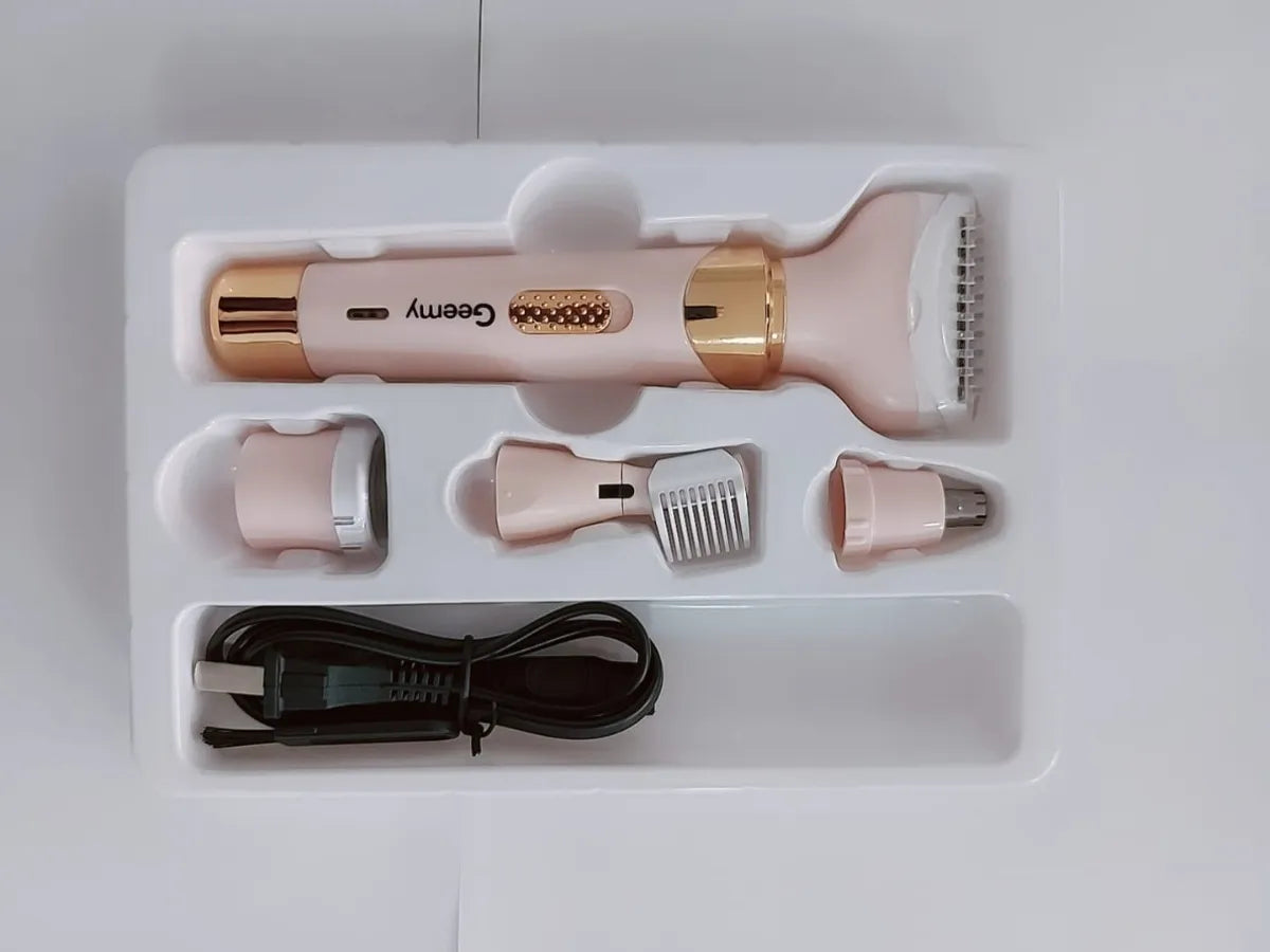 Depiladora Facial Corporal 4 En 1 Recarg
